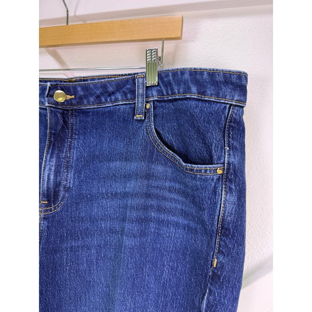 Talbots Slim Straight Ankle Jeans Bettina Wash Size 20W - Picture 3 of 12